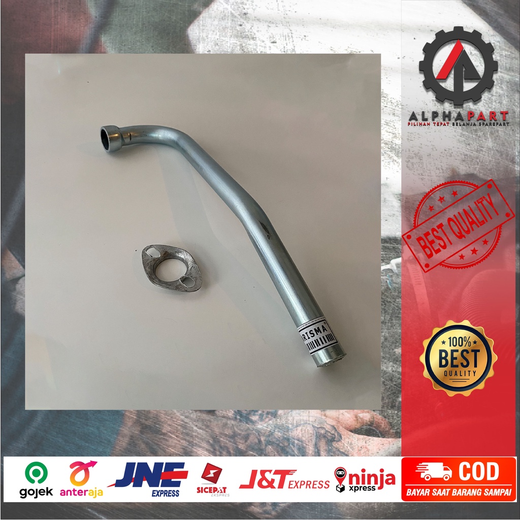 Leher Knalpot Motor Honda Karisma