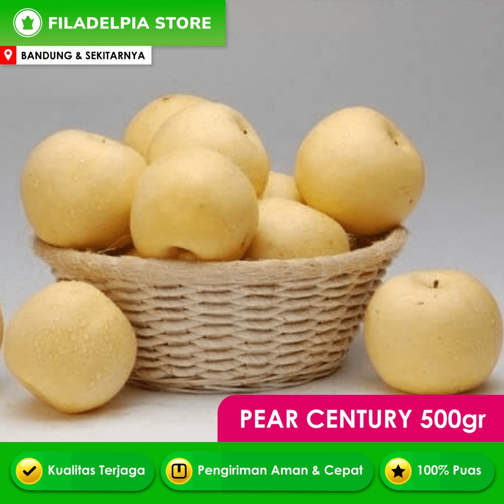 

Buah Pear Pir Century 500g / 1kg Segar Bandung Kota Murah Manis Promo