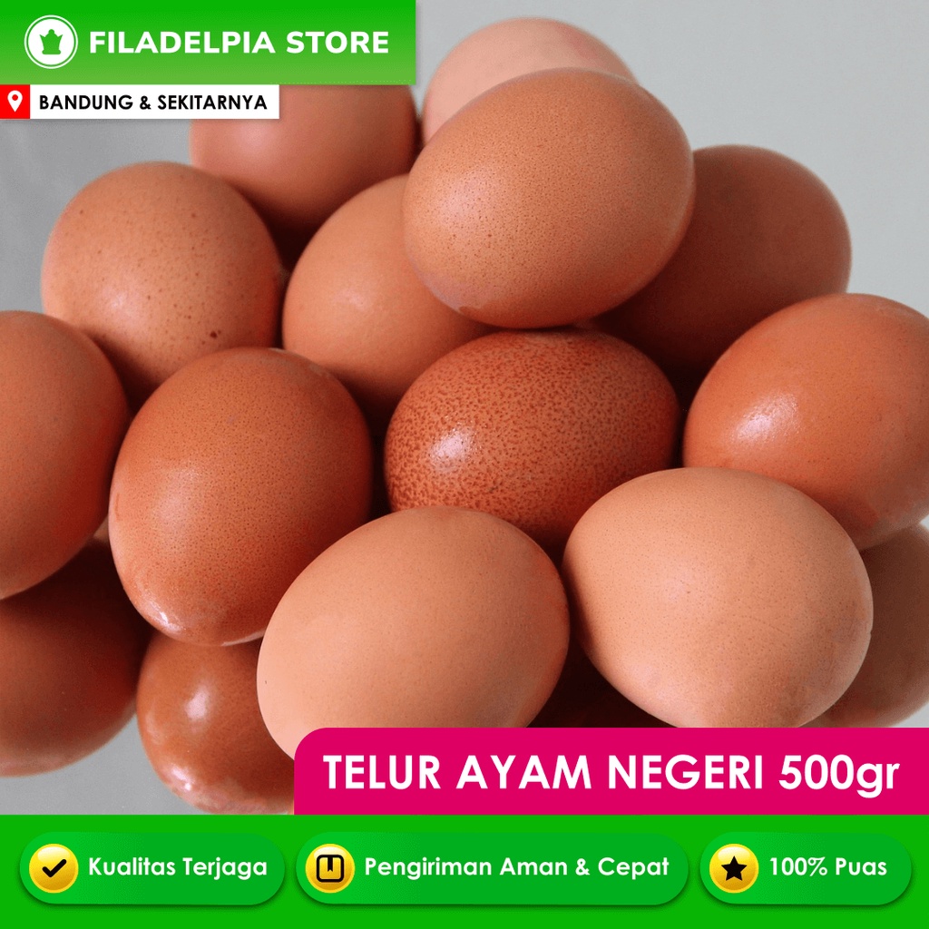 

Telur Ayam Negeri 500g 1kg Fresh Promo Diskon Bandung