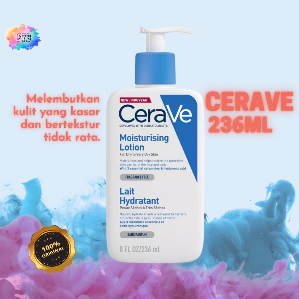 CeraVe Daily Moisturizing Lotion Original France READY 236ml/Ceramide