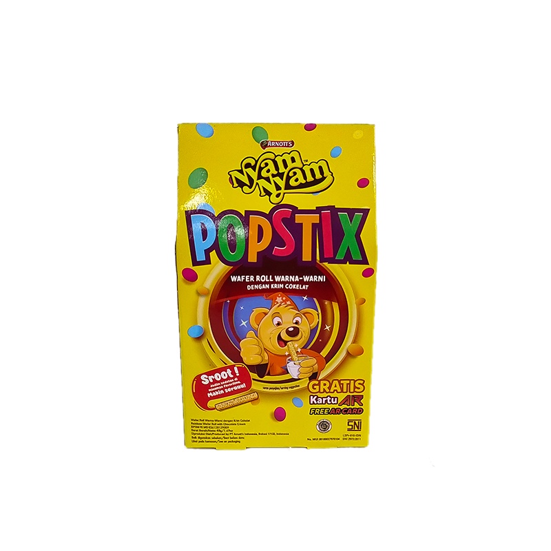 

Nyam Nyam Popstix Wafer Coklat 48Gr