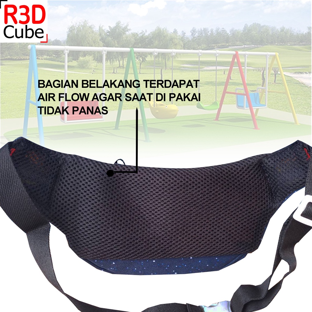 Diaper bag dan tas pinggang anak paket bundling lebiih murah dan hemat MOJI 2
