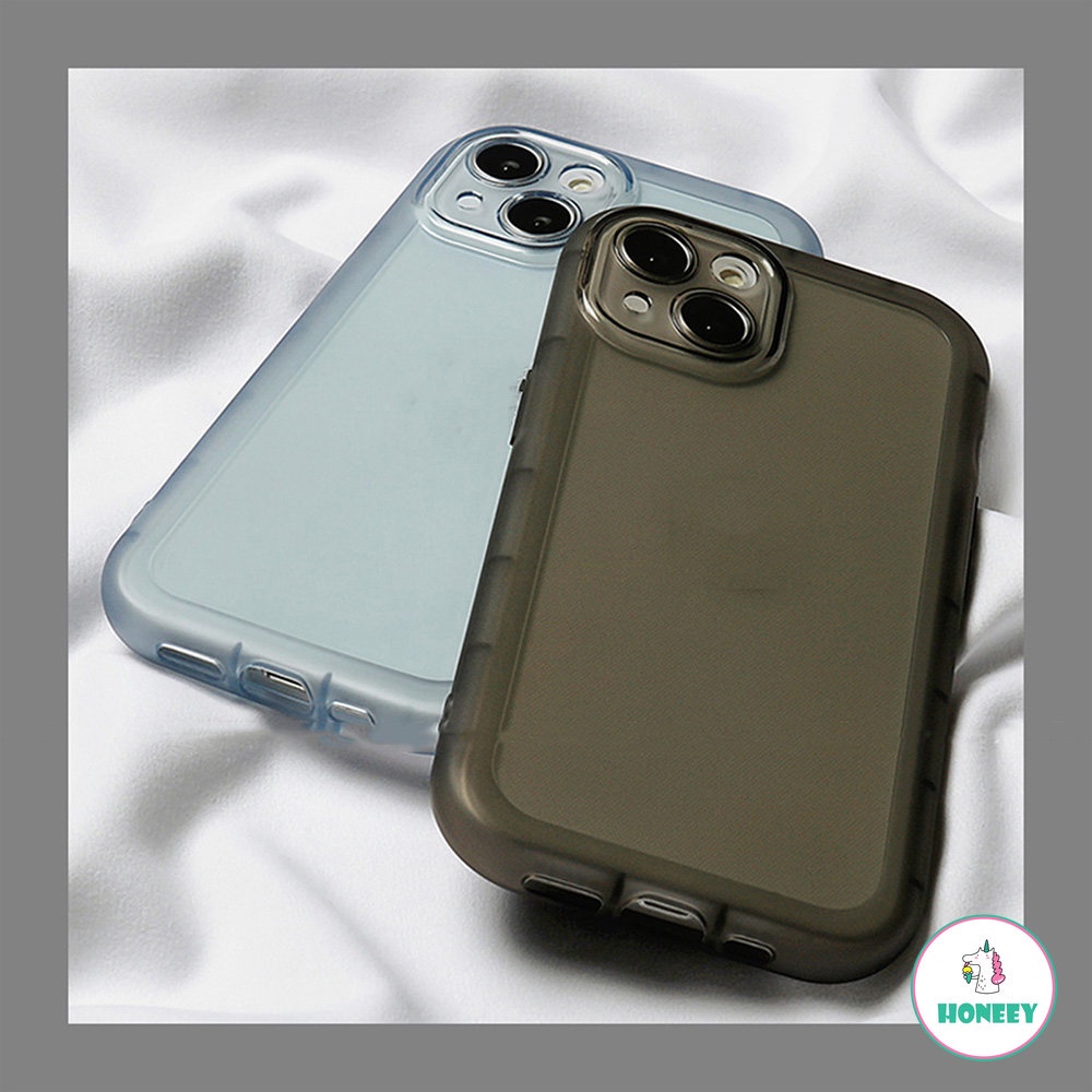 Soft Case TPU Matte Kristal Tahan Debu Untuk IPhone 14 13 12 11 Pro Max X XR 8 7 Plus