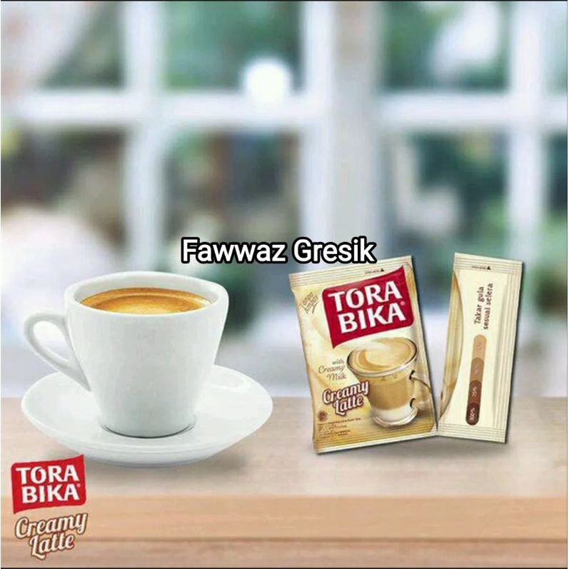 Kopi TORABIKA CREAMY LATTE 25gr Renceng Renteng 10 Sachet