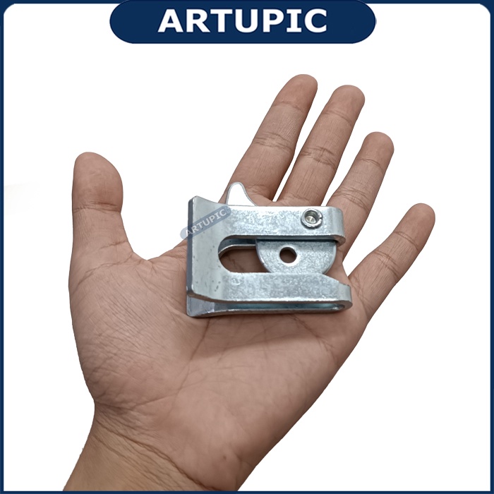 Grendel Overpal Gembok Selot Kuncian Pintu Besi Cantolan Pintu Pig pen door lock Artupic