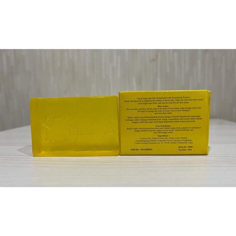 Klar 707 Temulawak Extract Brightening Soap Transparant Soap Colagen Soap Nail Remover