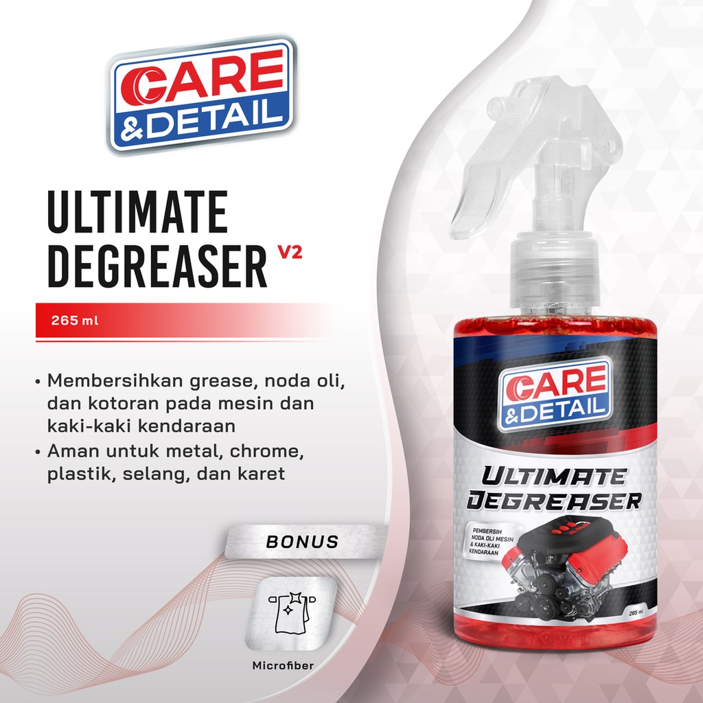 HEAVY DUTY DEGREASER by Care &amp; Detail | Pembersih Mesin dan Kolong Kendaraan Engine Mobil Motor