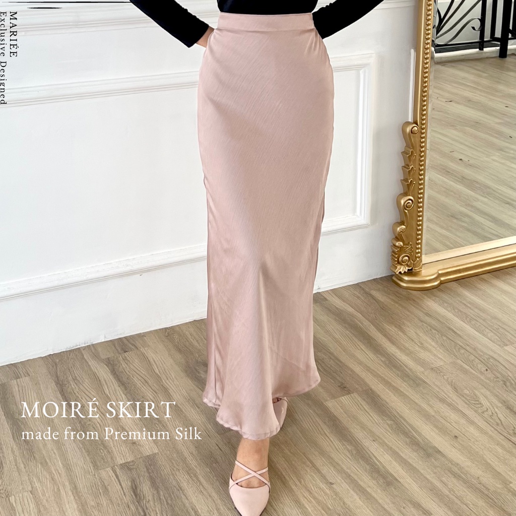 Moire Skirt by Mariee