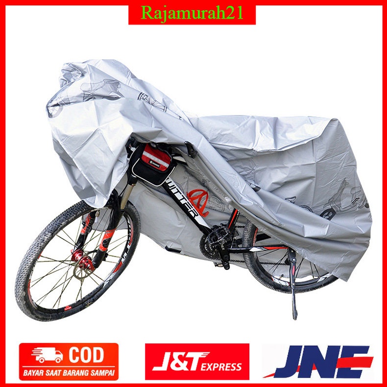 TaffSPORT Cover Sarung Pelindung Sepeda dan Motor Matic - UV-2000 - Gray - OMRS6OGY