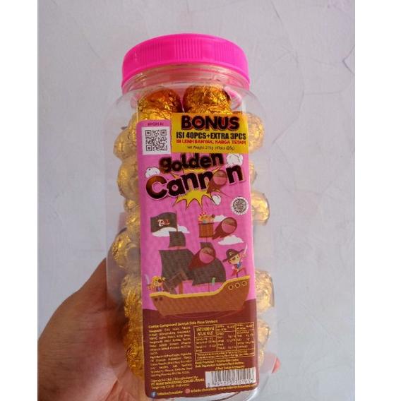 

Model Baru ` Tobelo coklat golden Canon isi 40pcs ♂