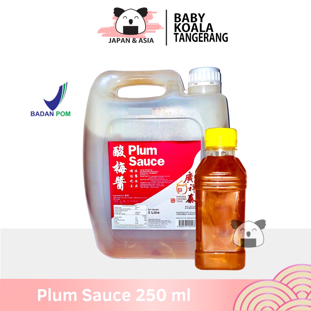 

KCT Plum Sauce Saus Buah Plum 250 ml │ Cocolan Bebek Pecking Import.