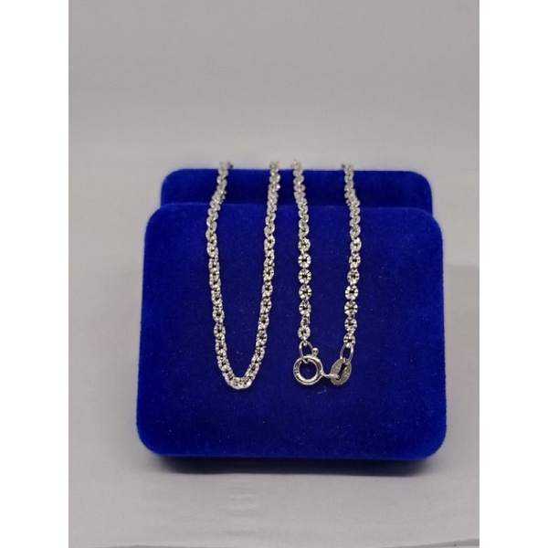 kalung anak rantai nori ukir/perak asli silver 925 lapis emas/perhiasan anak fashion terbaru