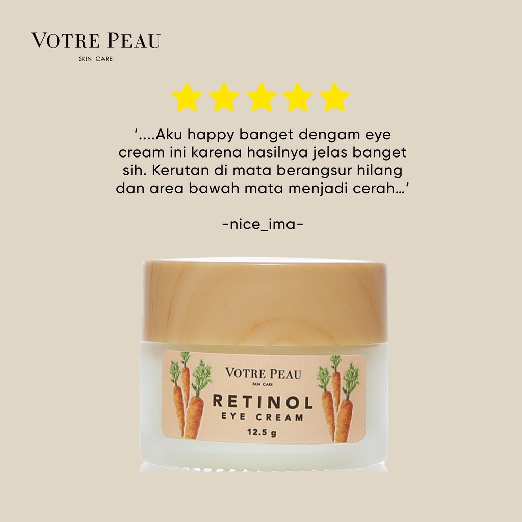 Votre Peau Retinol Eye Cream - Cream Mata Panda