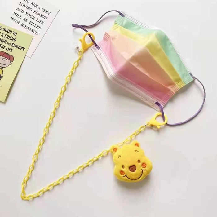 

kalung masker disney POOH/tali rantai masker/mask chain/strap masker MURAH