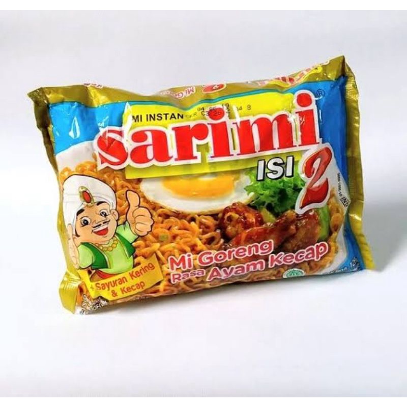 

Sarimi isi 2 ayam kecap - pcs