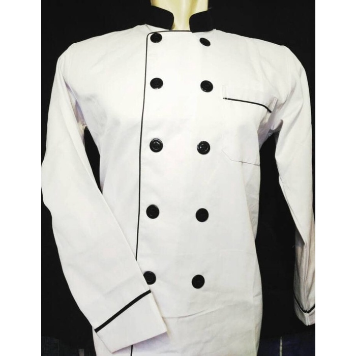 Seragam Koki Baju Chef Lengan Panjang