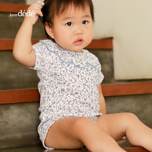 Lovedede - Bloom Rib Knit Jumper - Jumper Bayi Perempuan 0-3, 3-6, 6-12 bulan