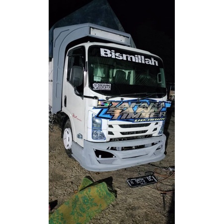 bemper patriot canter giga dutro mentah bahan plat tebal