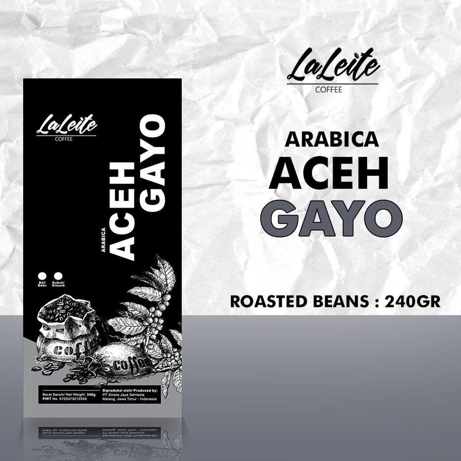 

Termurah [KI3] Kopi Arabica Aceh Gayo 240gr - biji sangrai