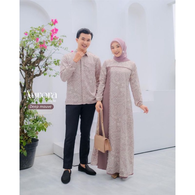 COUPLE DRESS - KEMEJA KOKO AURORA BY BBC COLLECTION (DEEPMAUVE)