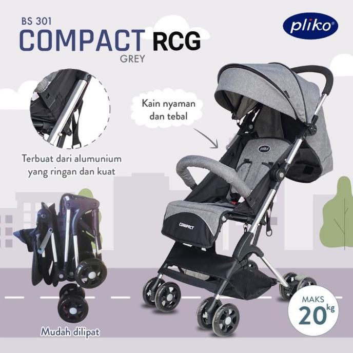 Stroller Pliko Compact 301 Kereta Dorong