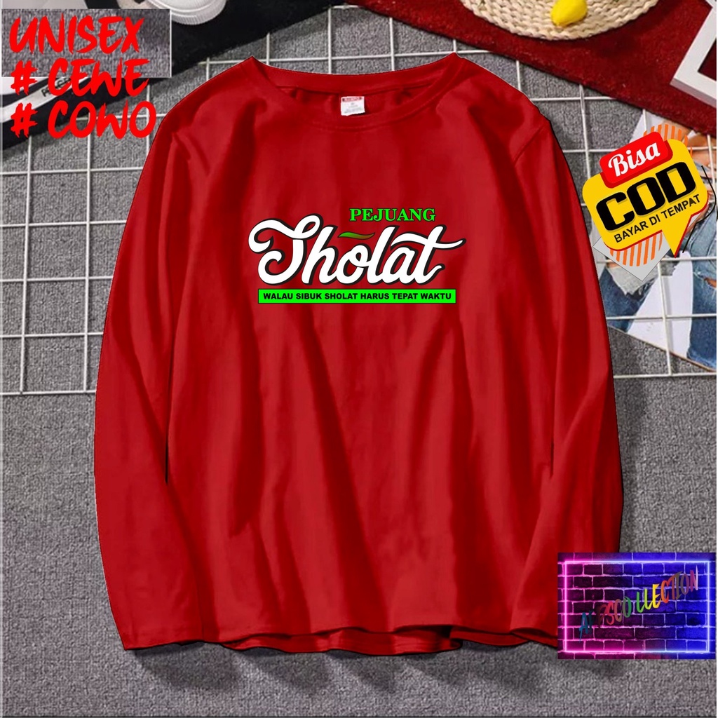 Cod Gratis Ongkir/Kaos DTF PEJUANG SHOLAT/Kaos Santri SantriwatiKaos Pria Pesantren/Kaos Murah/Pakaian Pria  Pakaian Wanita Islam Dakwahl/Best Seller