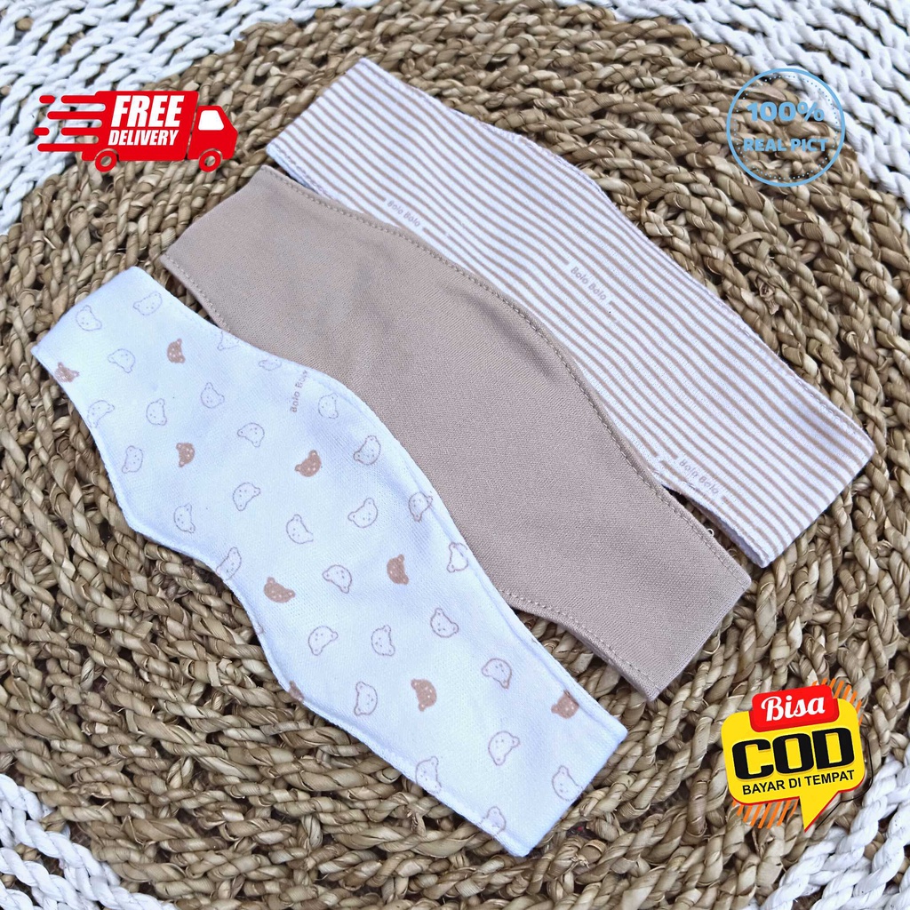 SALE 7.7 SERIAN COKLAT SUSU - 3 Pcs Kacamata Jemur Bayi Penutup dan Pelindung Mata Bayi Serian COKLAT SUSU merk SNI Bolo - Bolo