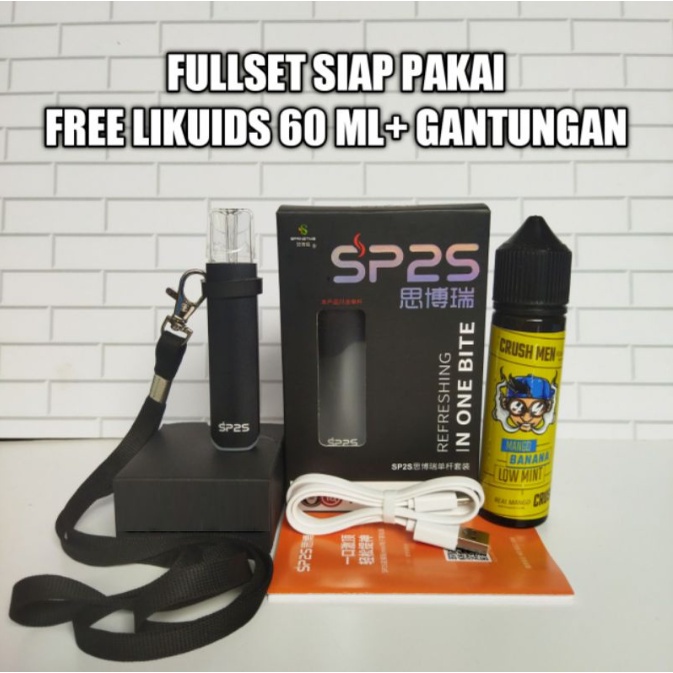 New elektronik kecil lainnya COD Siapa cepat dia dapat lagi promo Mesin Paket Lengkap SP2S pods vod fullset vapoor Jaya22