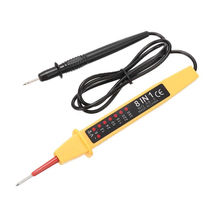 Mayitr Tester Listrik Pen AC DC Voltage Meter Detector 6-380V - VD808 - Yellow