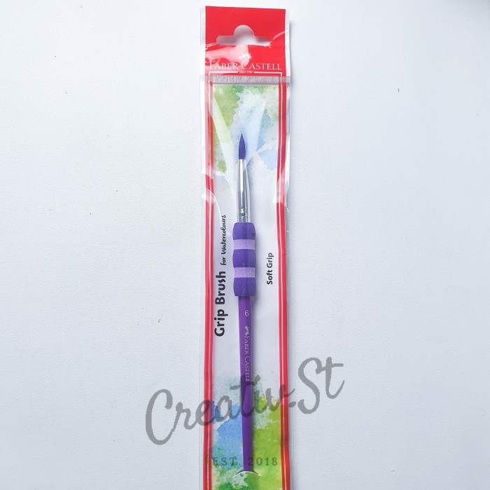 

Kulu Faber Castell Kuas Lukis Colour Paint Brush Redin Pouch
