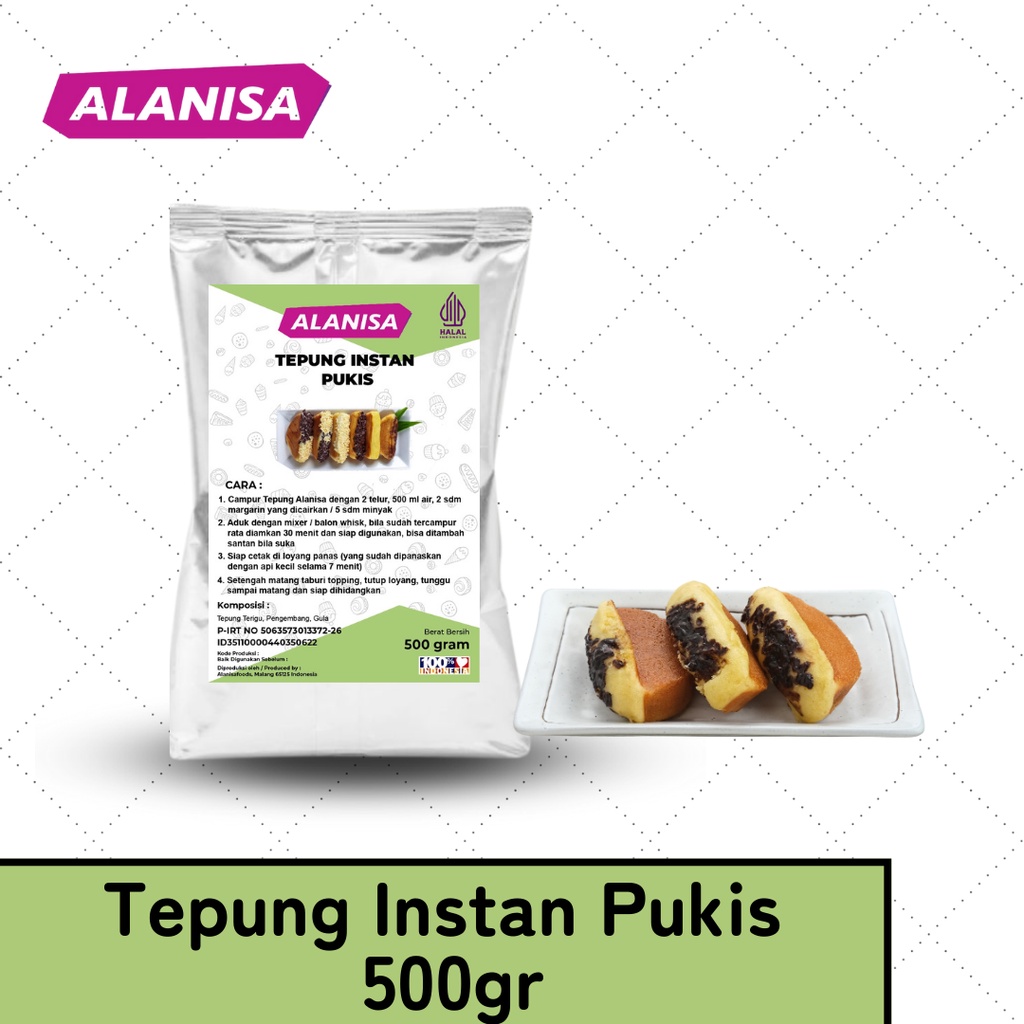 

Tepung Instan Pukis 500gr