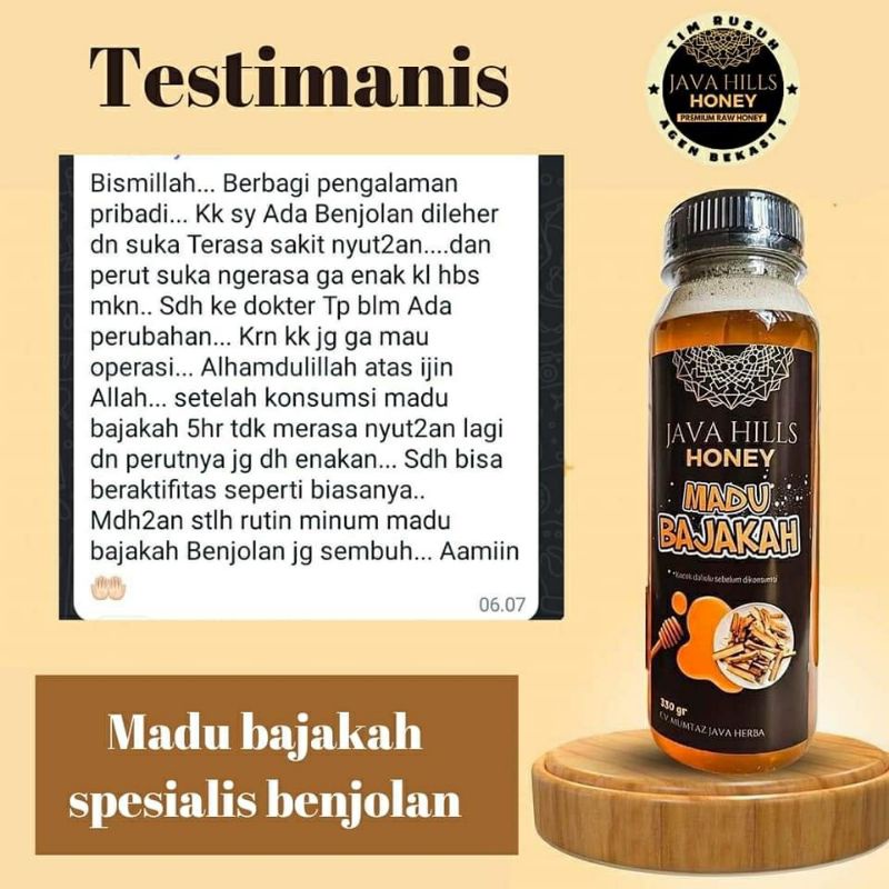 

madu herbal Bajakah