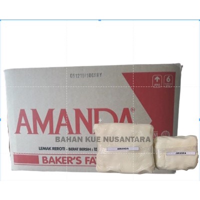 

MARGARIN AMANDA PUTIH KEMASAN REPACK 1000gr