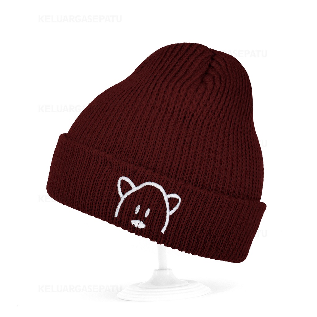 KUPLUK ANAK READY BORDIR MOTIF BEAR TOPI BAYI KUPLUK ANAK CEWE COWO KUPLUK LUCU KUPLUK BAYI MURAH