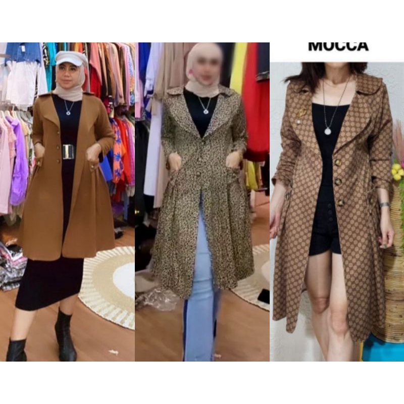 LONG BLAZER WANITA PLUS BROS TERBARU