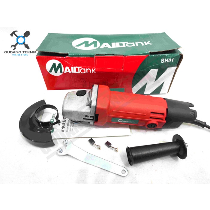 MESIN GERINDA TANGAN SH01 SH05 KK13 KKO X MAILTANK Listrik 600 Watt 4&quot; / Electric Hand Angle Grinder Disc Grenda Listrik 600Watt 4 Inch KK 13 SH 01 H 05 MAILTANK X KKO