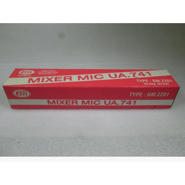 Kit master mixer UA 741 plus tone control GM 2201