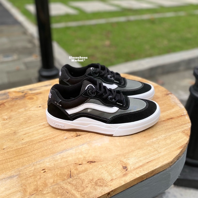 Vans Skate Wayvee Black White - 100% Original / RESMI