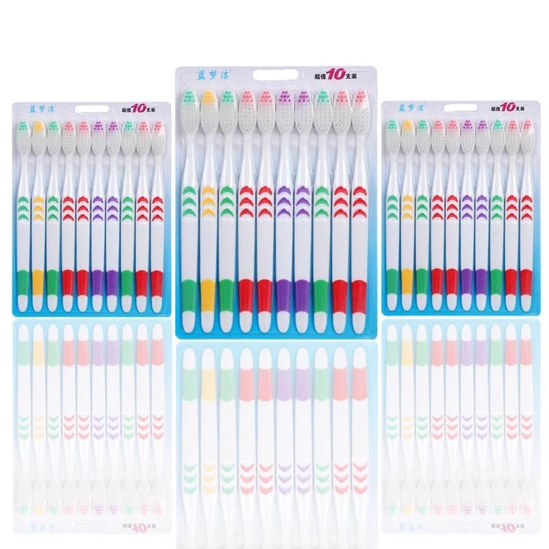 Sikat Gigi Dewasa 10 in 1 Dengan Bulu Sikat Halus Import Murah