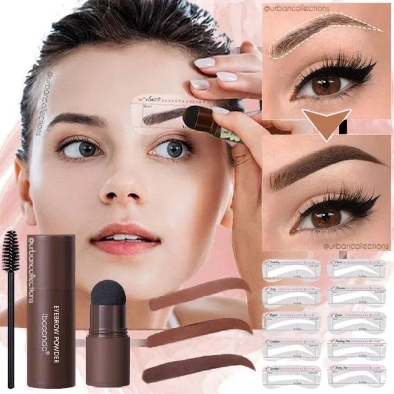 IBCCCNDC Eyebrow Cetak Alis Instan Eyebrow Stempel Alis