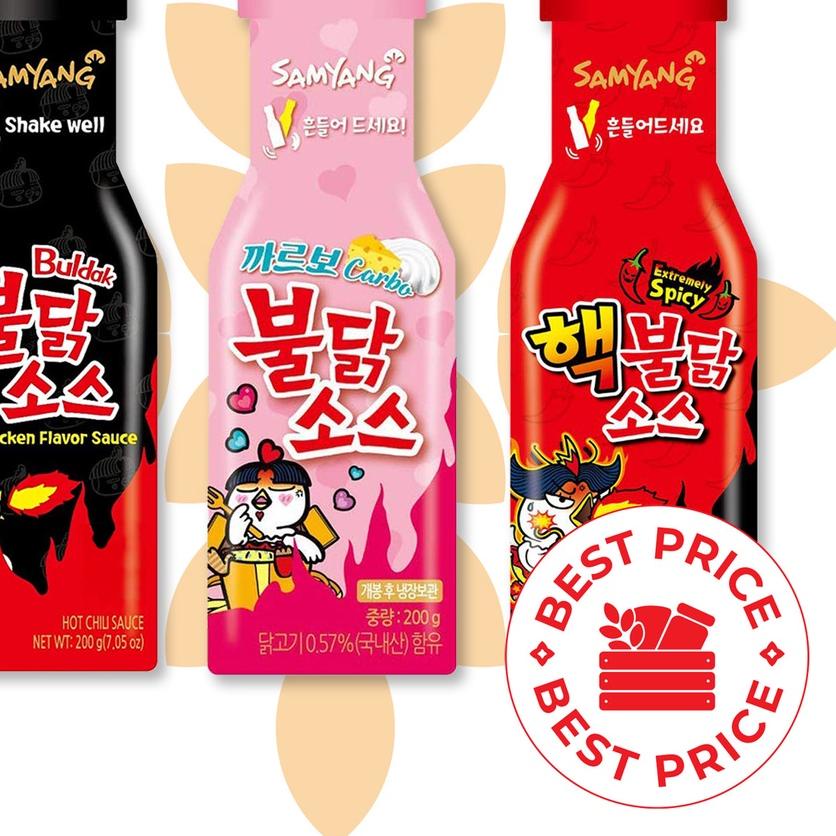 

❄ SAMYANG - SEMUA VARIAN BULDAK LIQUID SAUCE HALAL RI - 200 GR (1 PCS) ➮