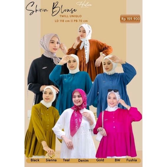 Shirin Blouse by Halwa Apparel