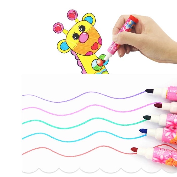 

Terlaris ✨ -Super Mega Art Set 168pcs Spidol Crayon/Set Menggambar Anak - Hitam, ekstra bubble- 2.1.23