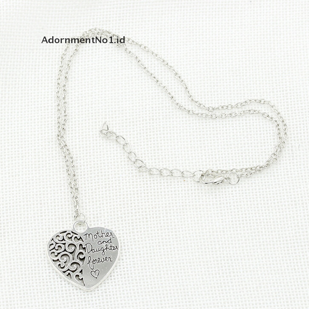 [AdornmentNo1] Kalung Fashion Wanita Ibu Dan Anak Perempuan Forever Love Pendant Fashion Jewelry [ID]