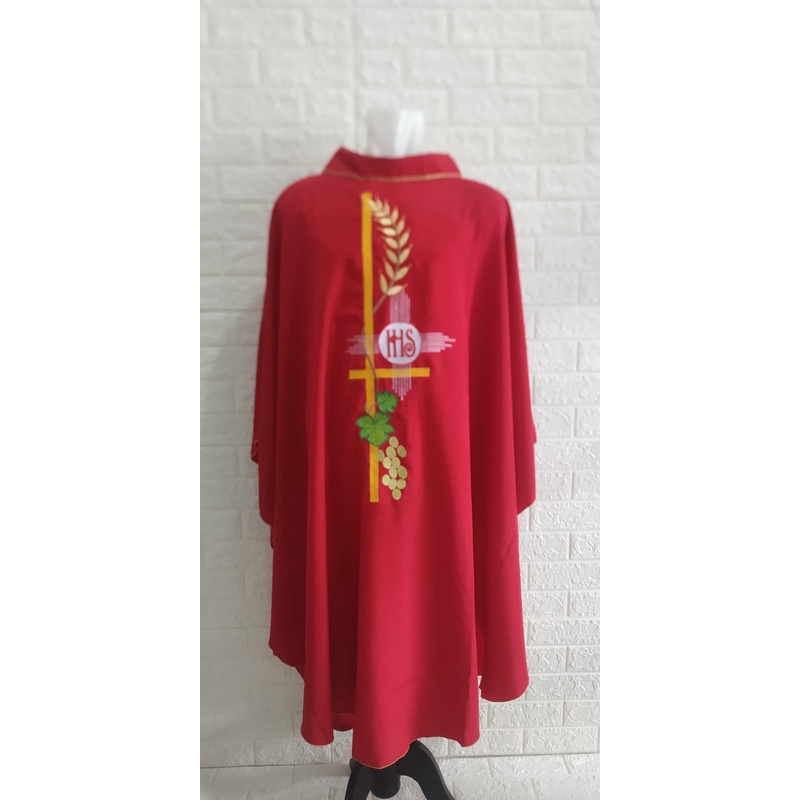 Jubah Imam Katolik/ Kasula/Kasula Pastor/ Kasula Imam Katolik 008