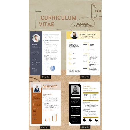 

Jasa Pembuatan CV | Cv desain | Curriculum Vitae