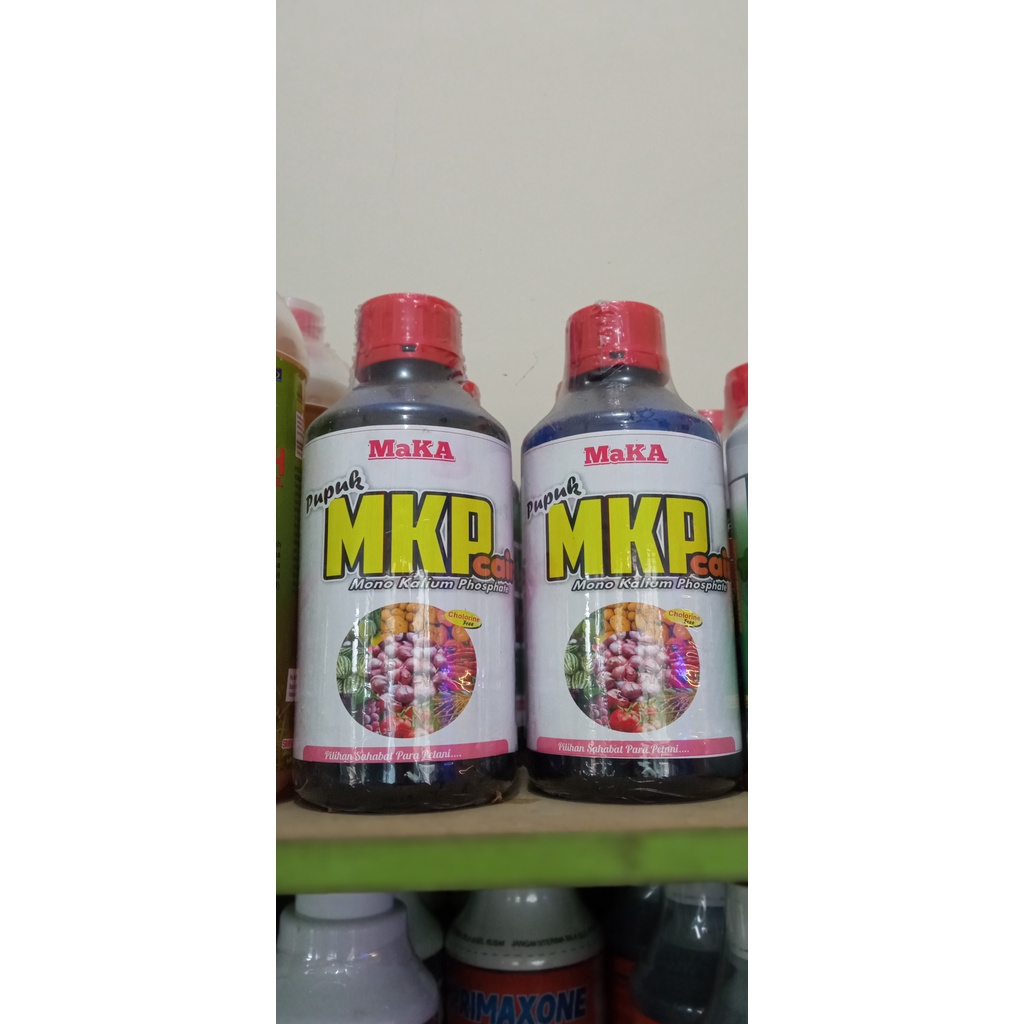 PUPUK MAKA MKP CAIR 1 LITER - mono kalium phospate, pupuk bunga dan buah, pupuk generatif