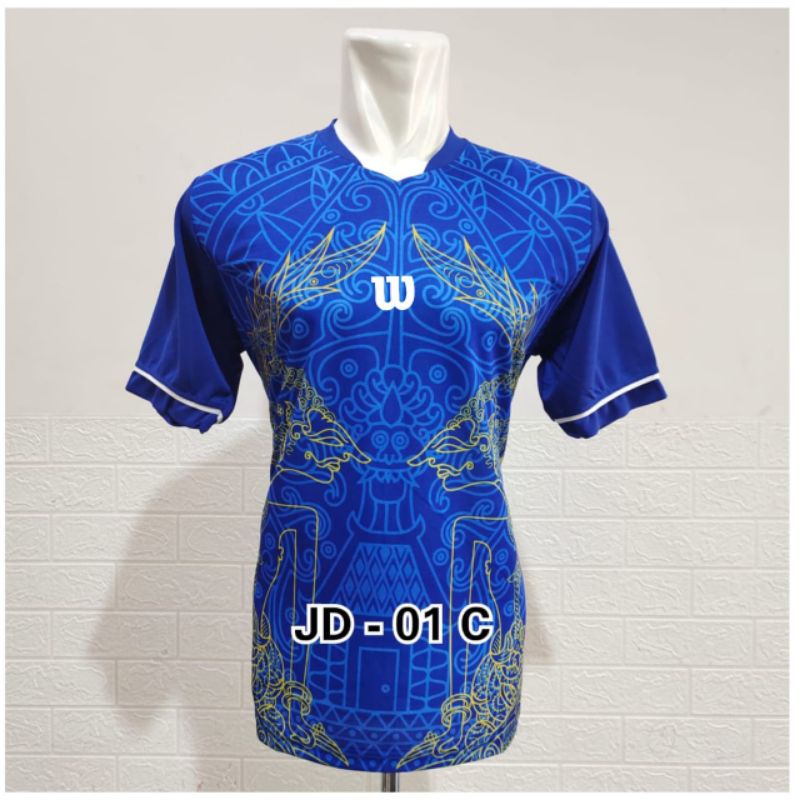 Baju tenis lapangan wil son dewasa pria wanita