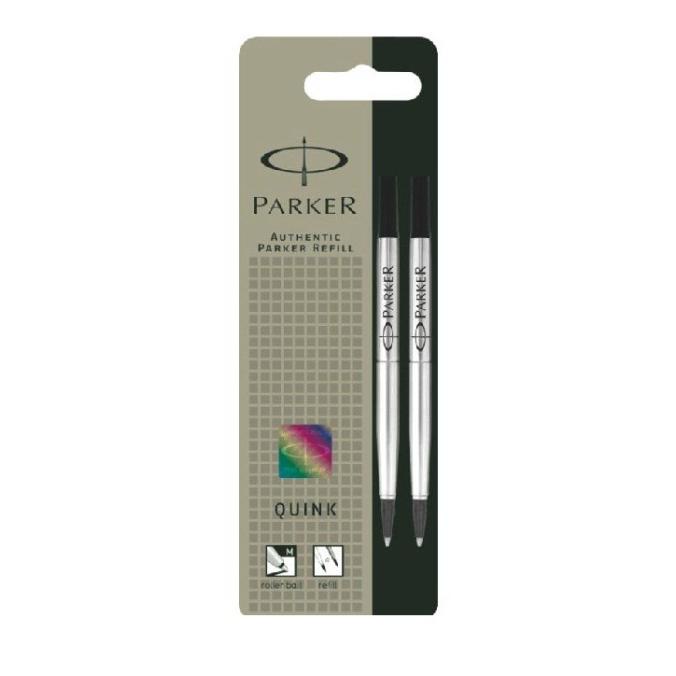 

BRG BARU Parker Refill Rollerball / Signpen Black M Double Blister