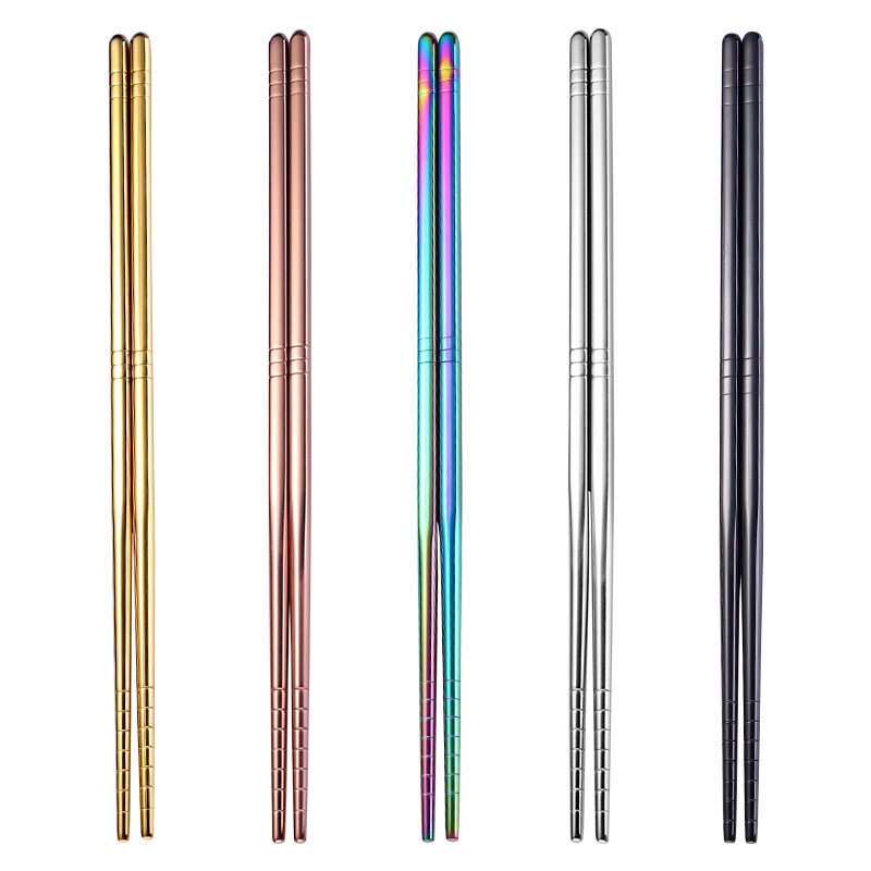 AFM Sumpit Stainless Steel Anti Karat Sumpit Korea Ukuran 23 CM